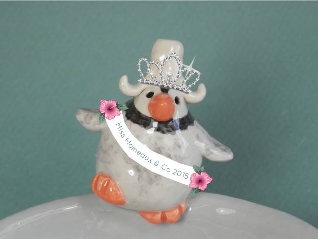 Miss banquise, élue Miss Moineaux & Co 2015. Photo lors du soir de la cérémonie